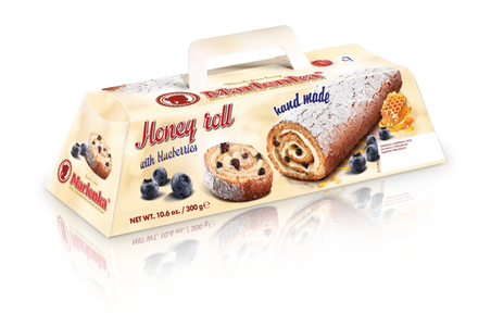 Honey Roll with Blueberries - MARLENKA Enterprises