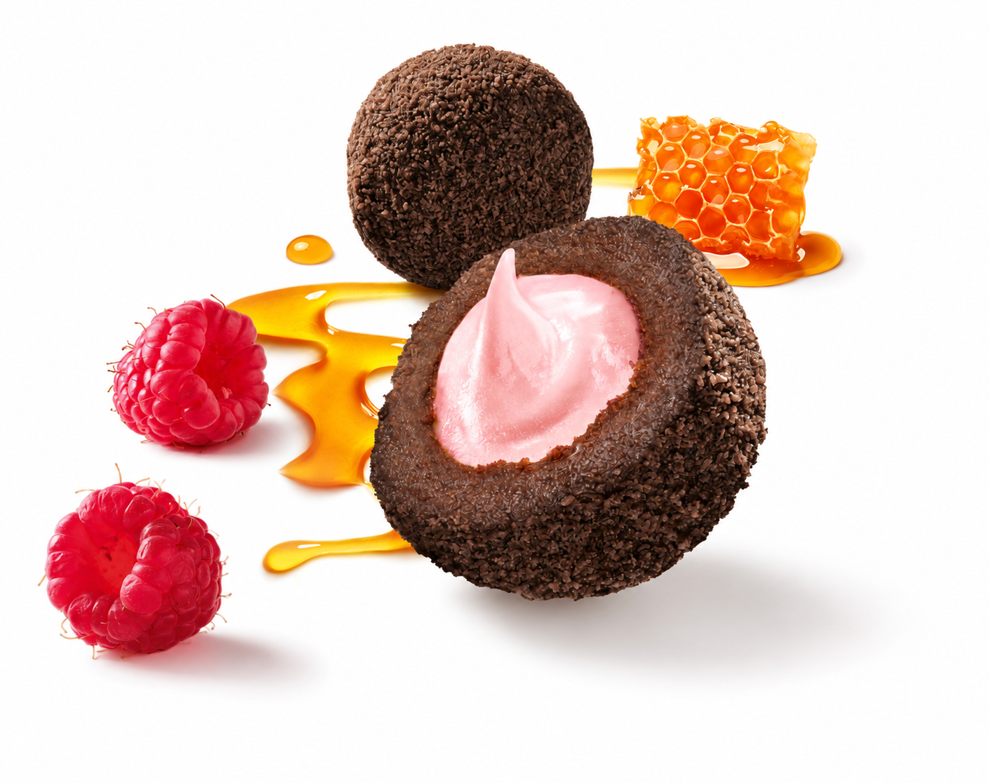 Raspberry Honey Nuggets