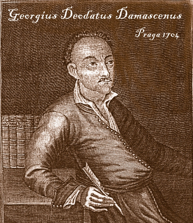 Armenian Georgius Deodatus 1704 in Prague