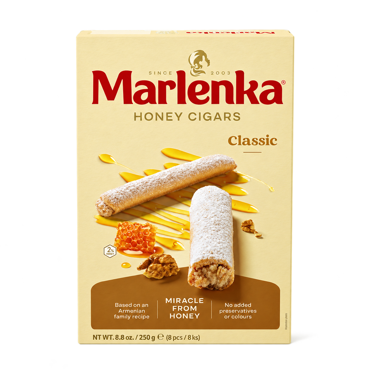 Honey Cigars MARLENKA® 250 g